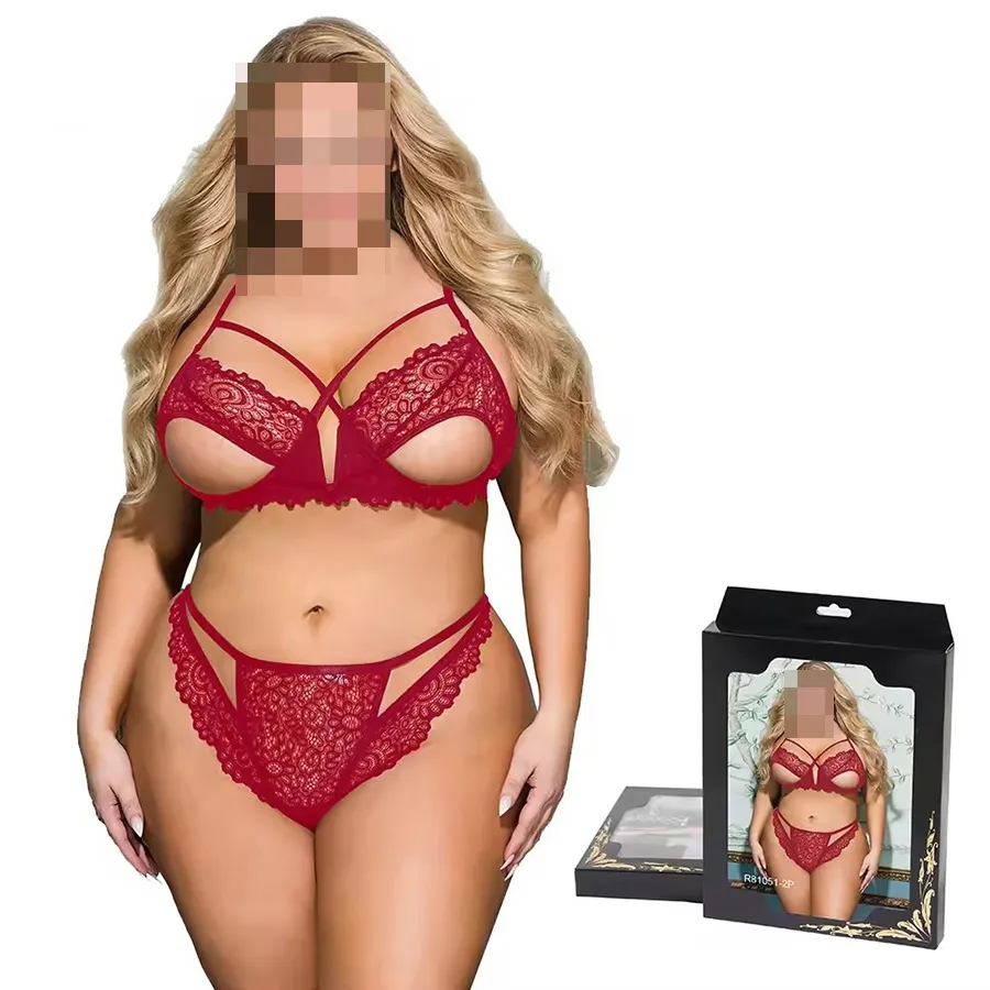 Hollow Out Lace Women's Sexy Lingerie Bra Sets Hollow Out Lace Women's Sexy Lingerie Bra Sets